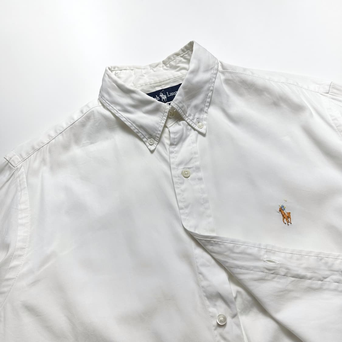 폴로 멀티포니 화이트 셔츠 상품이미지3