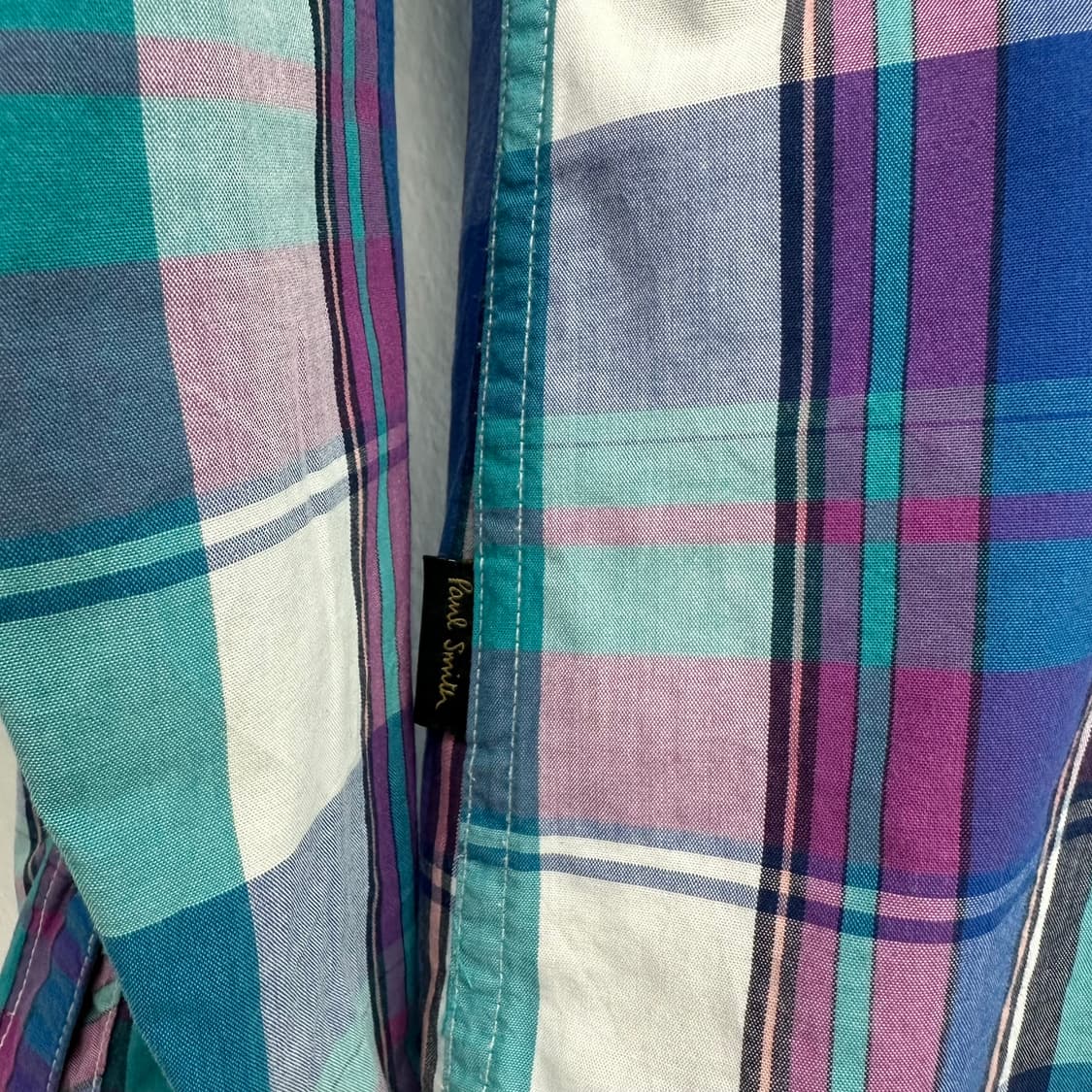 폴스미스 체크 셔츠 상품이미지5