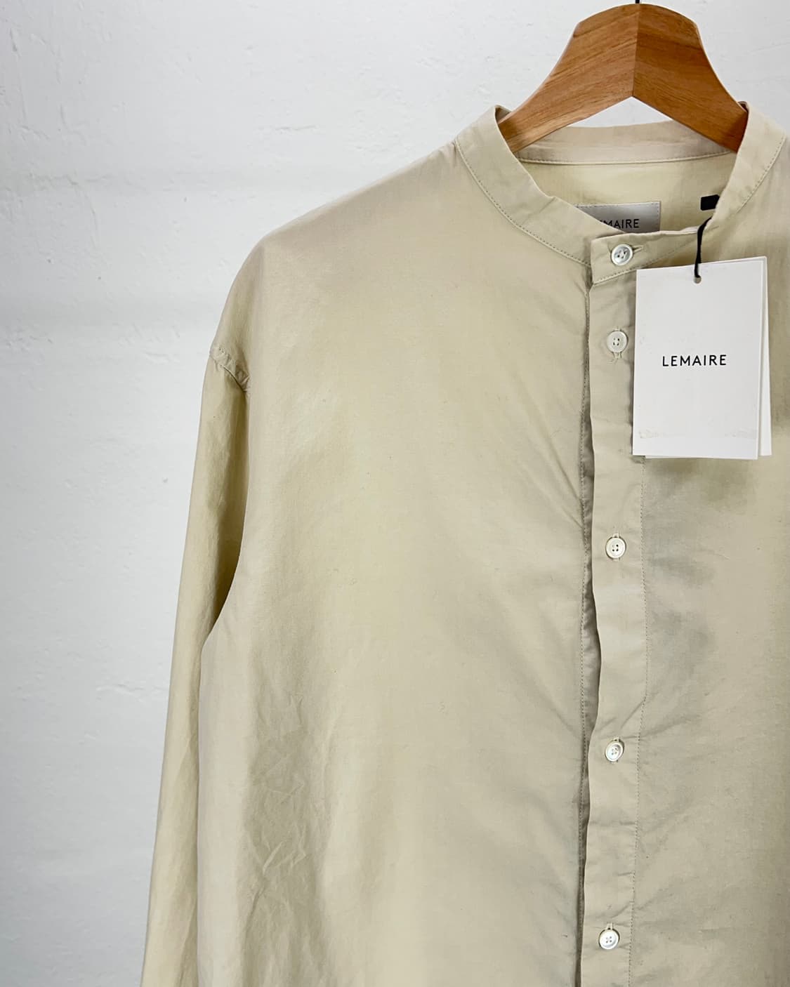 르메르 21ss 컨버터블 넥라인 오버사이즈 셋업 상품이미지4