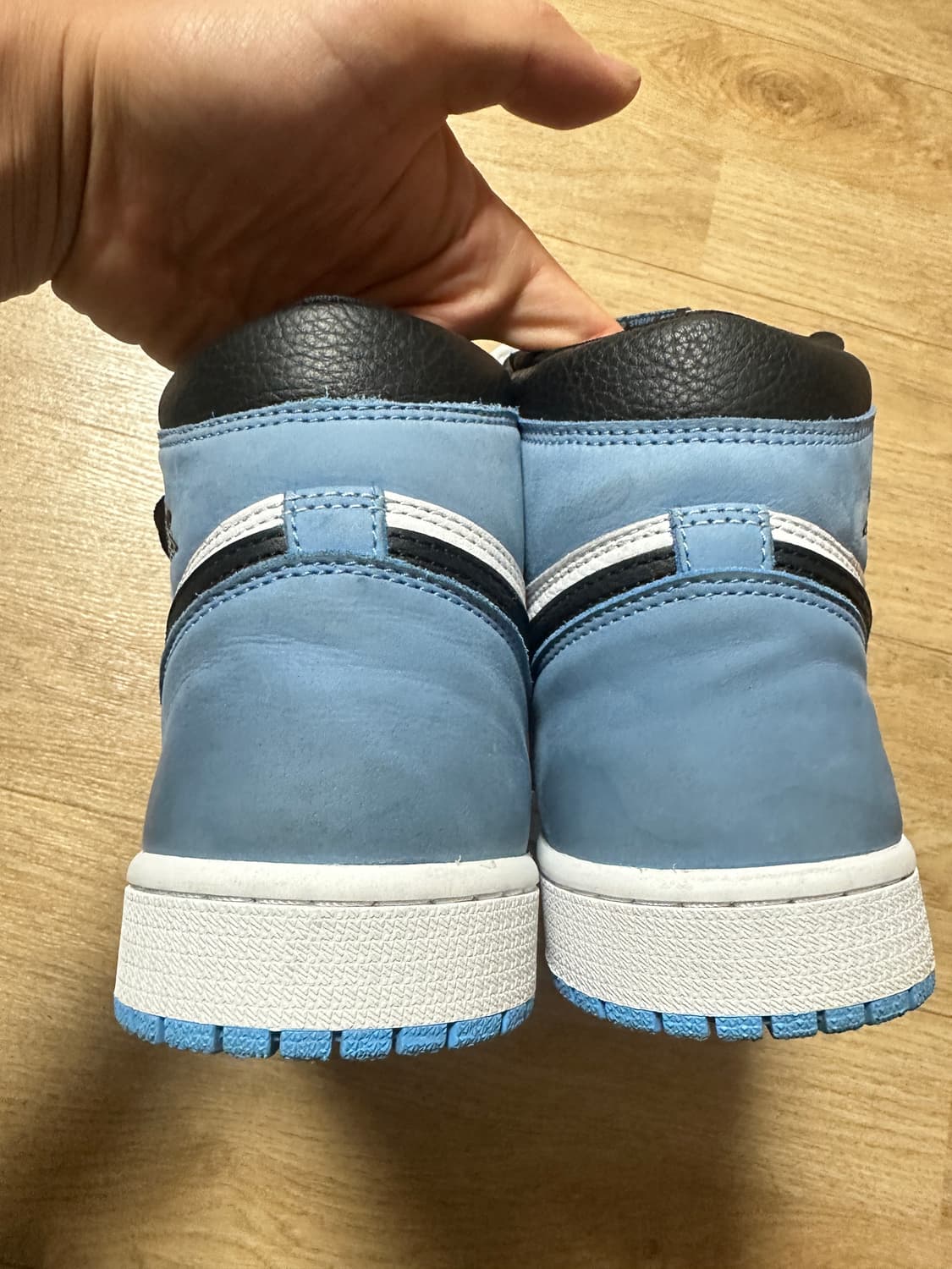 조던 1 하이 유니버시티 블루 265 상품이미지4