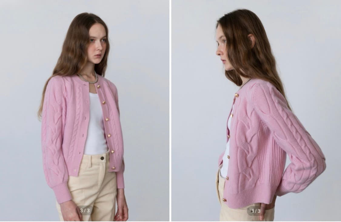 Jsny 질스튜 캐시미어 가디건 상품이미지1