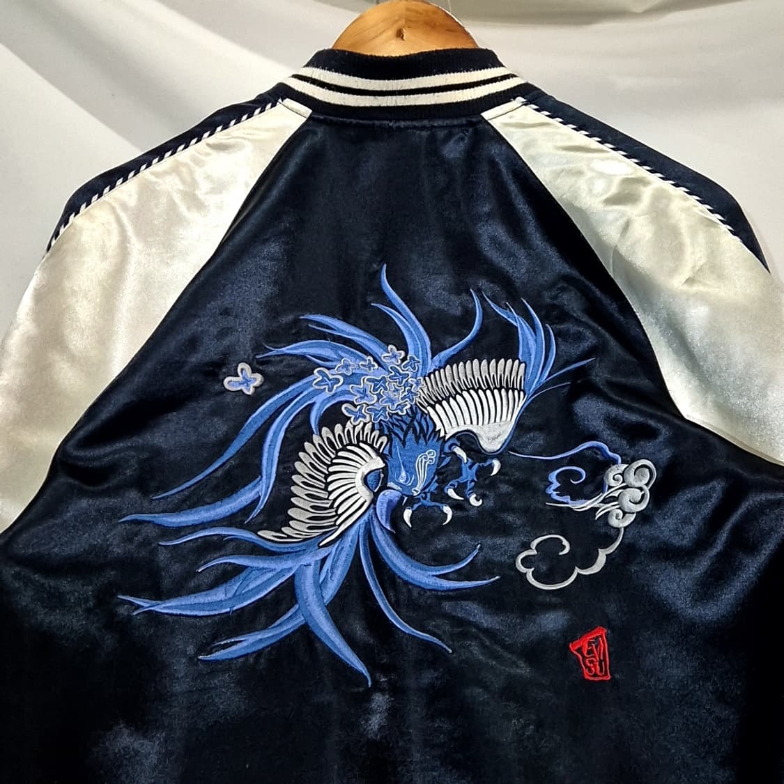 Evisu 에비수 스카잔 자켓 상품이미지7