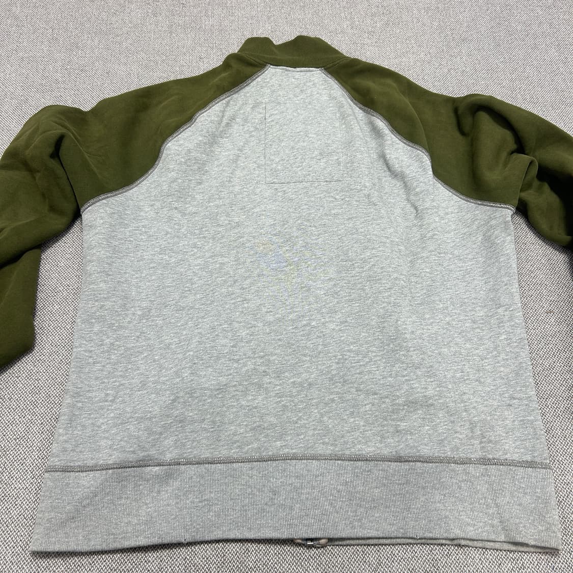 홀리스터 카키 그레이 스웻집업(XL) 상품이미지7