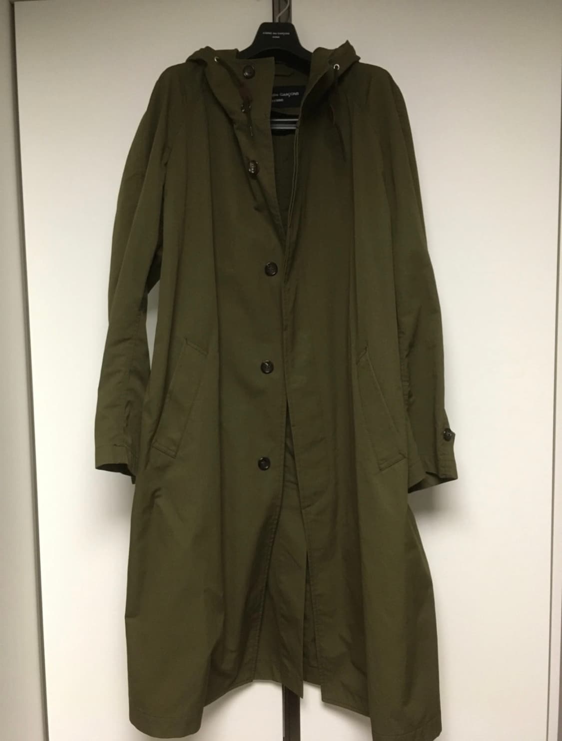 꼼데가르송 옴므 후디 코트  상품이미지1