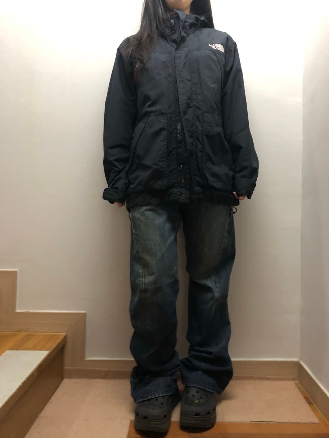 빈티지 노스페이스 블랙 포켓 자켓 상품이미지4