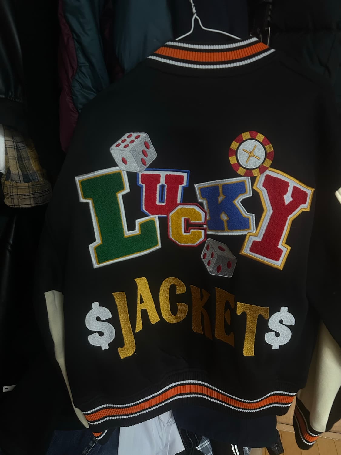 인플레이션 바시티 자켓 상품이미지2