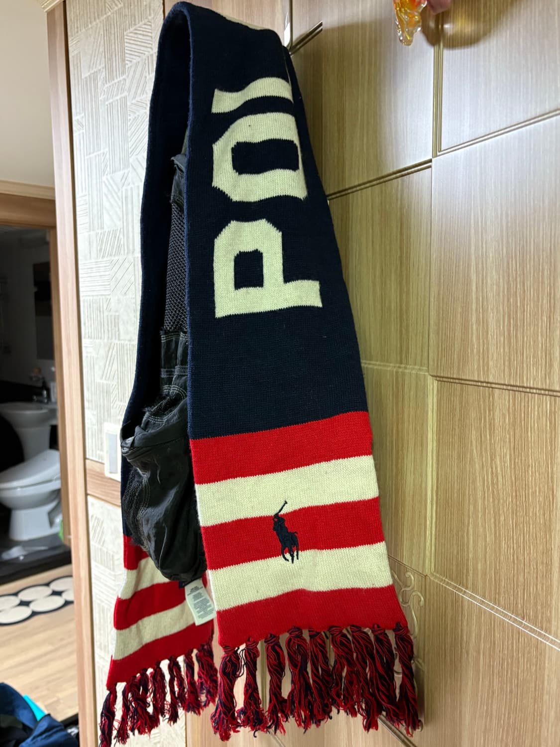 폴로 랄프로렌 울 블렌드 머플러 상품이미지3