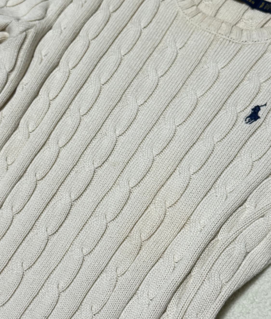 폴로 랄프로렌 꽈배기 니트 상품이미지5