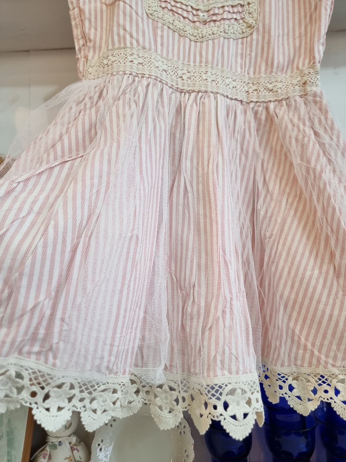 LIZ LISA리즈리사 딸기우유 스트라이프원피스 상품이미지4