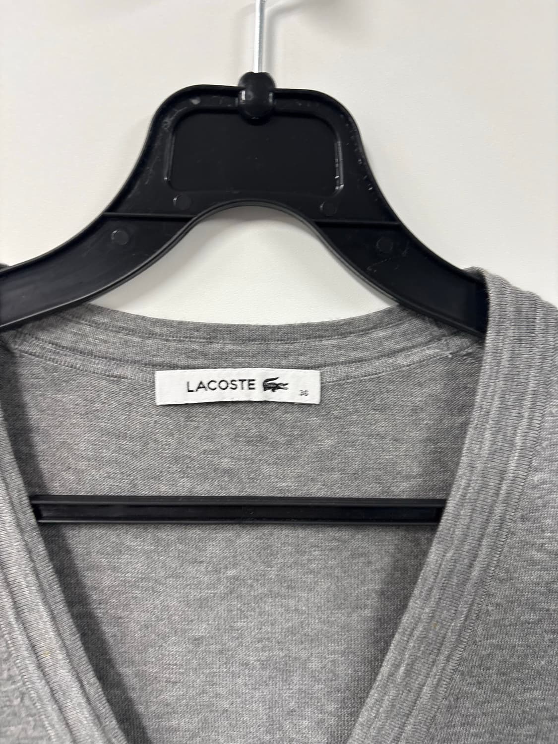 라코스테 그레이 가디건 상품이미지5