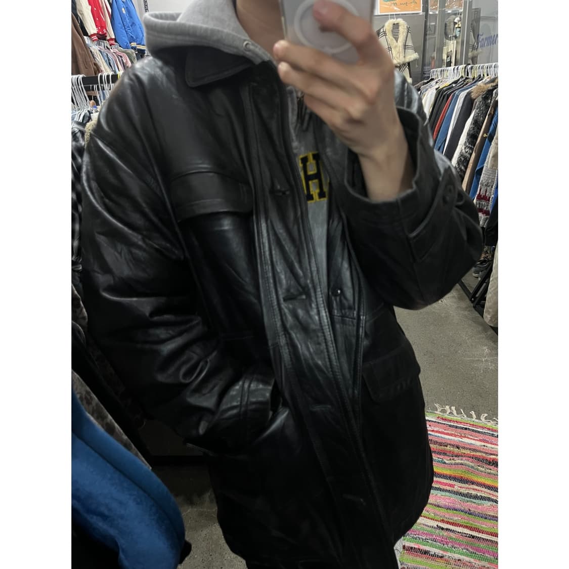 IXI:Z 양가죽 카코트 상품이미지2