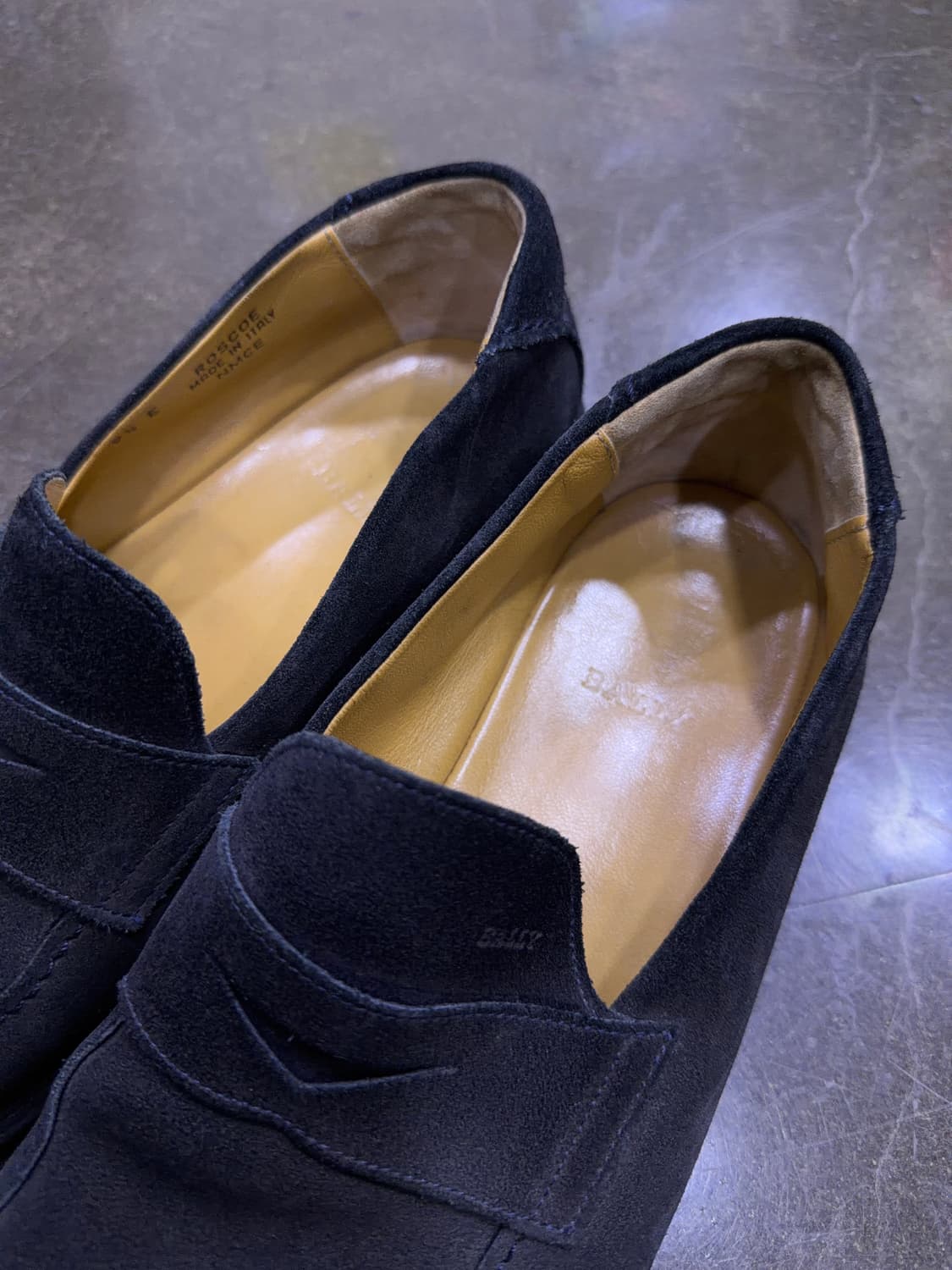 발리 로스코 스웨이드 누벅 페니로퍼 9.5 상품이미지5