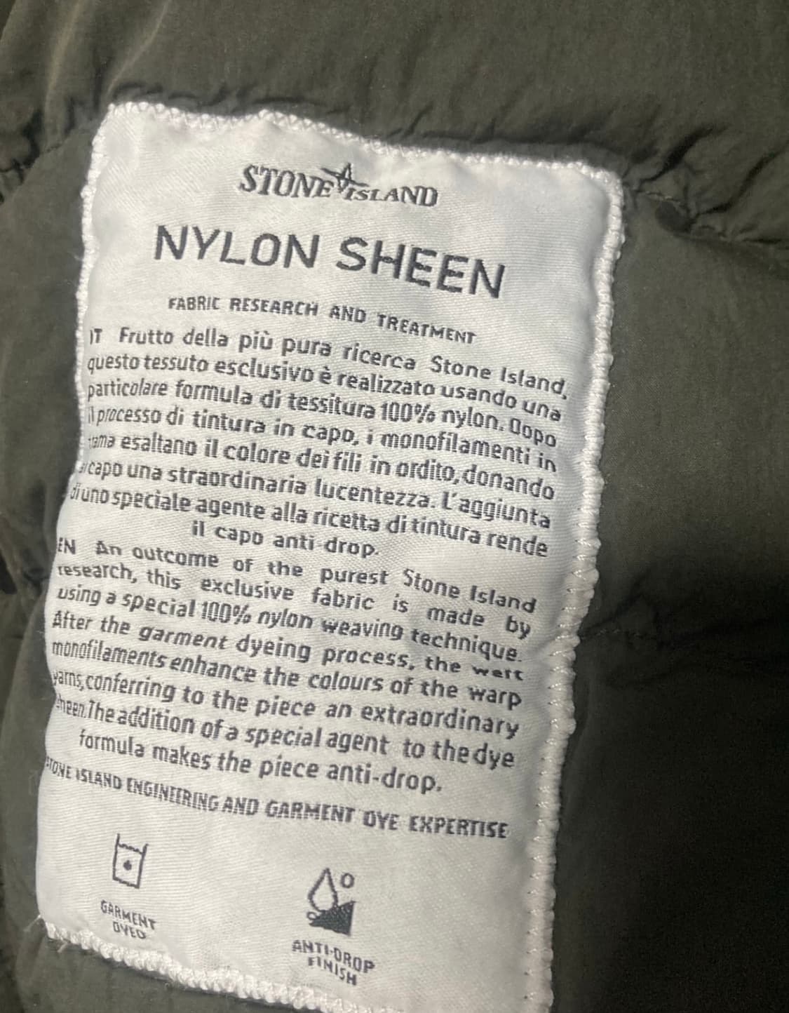 스톤아일랜드 나일론 씬 다운 자켓 상품이미지4