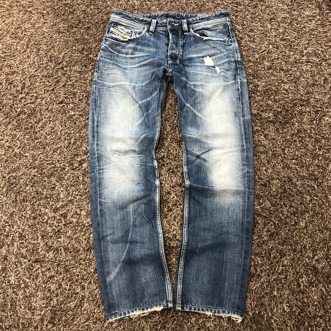 디젤 디스 워싱 데님 팬츠 상품이미지2