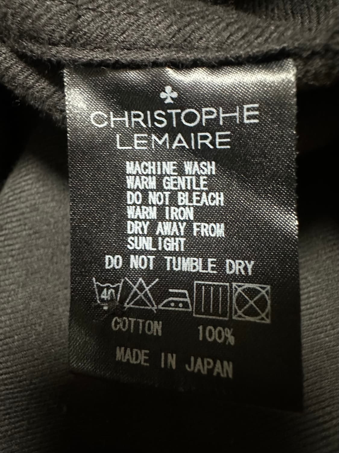 크리스토프 르메르 노칼라 셔츠 (size 1) 상품이미지3