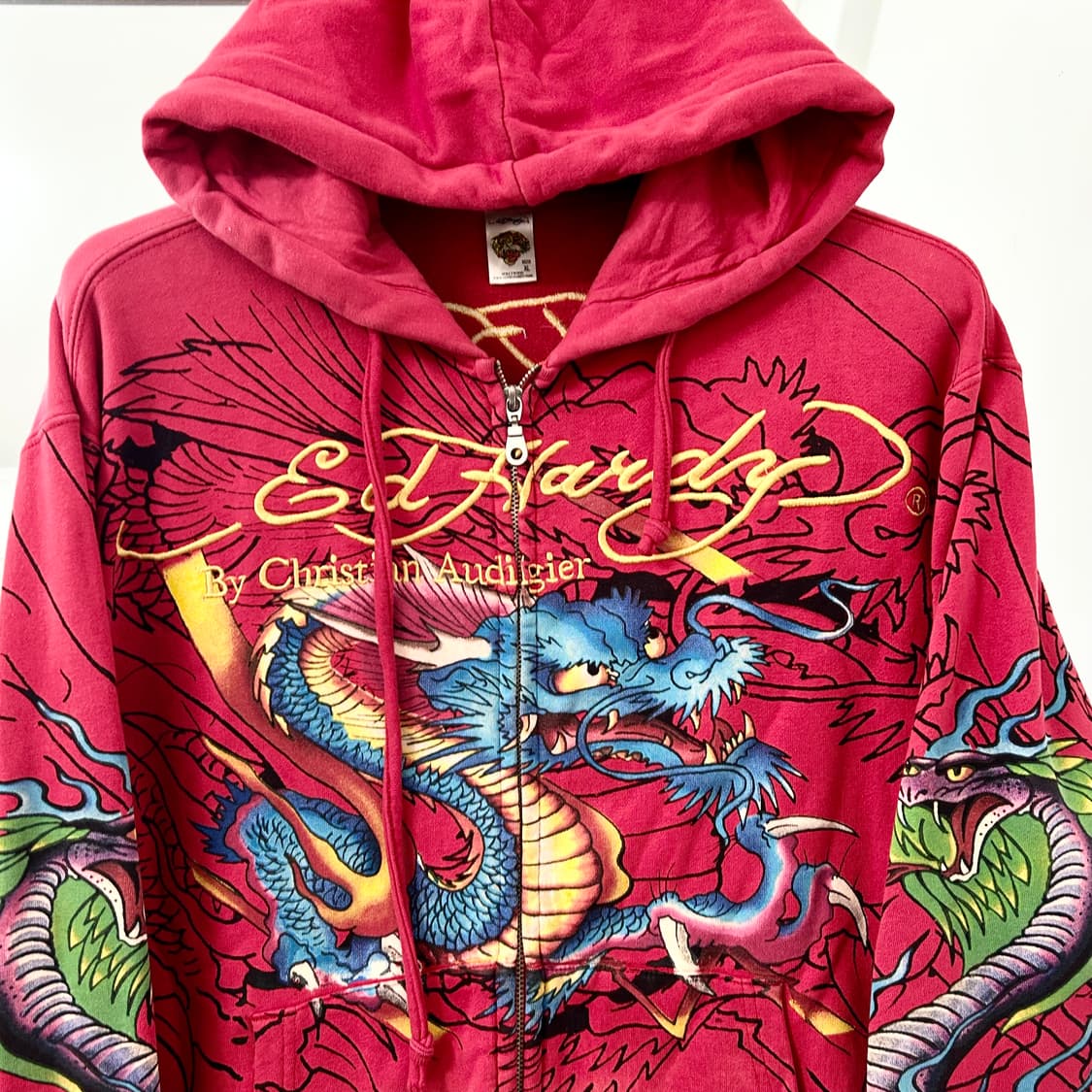 에드하디 드래곤 후드 집업 상품이미지6