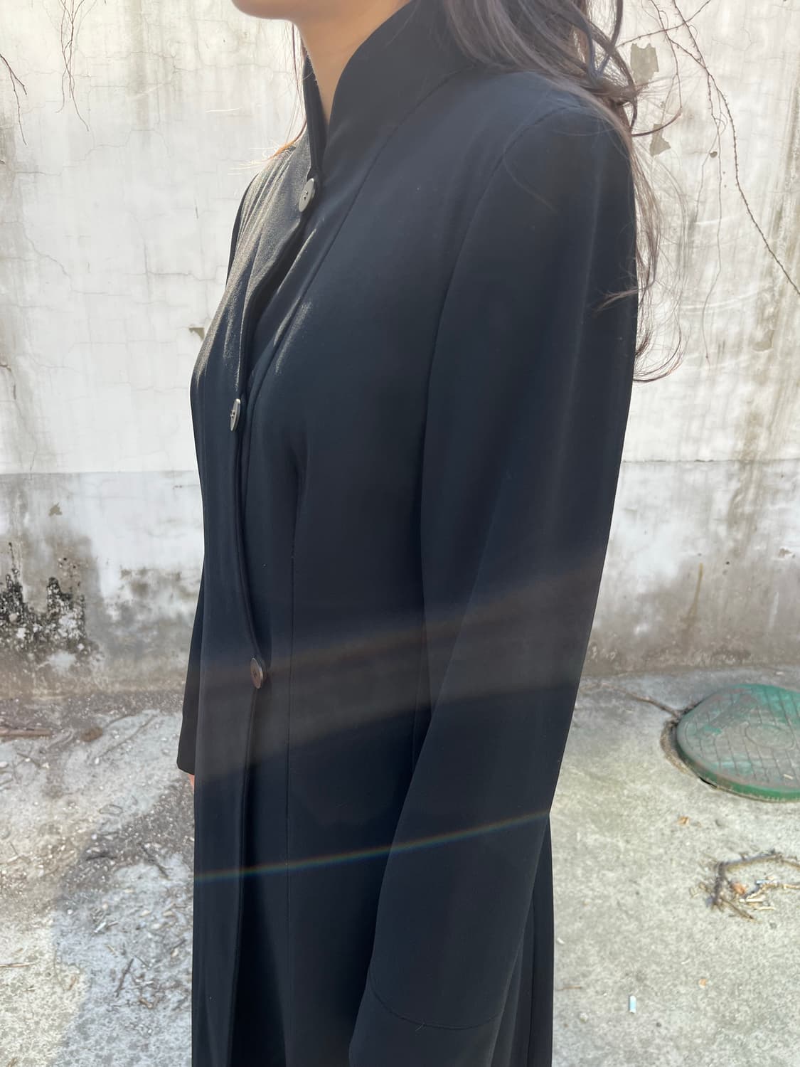 Giorgio Armani Asymmetric Button Coat 상품이미지2