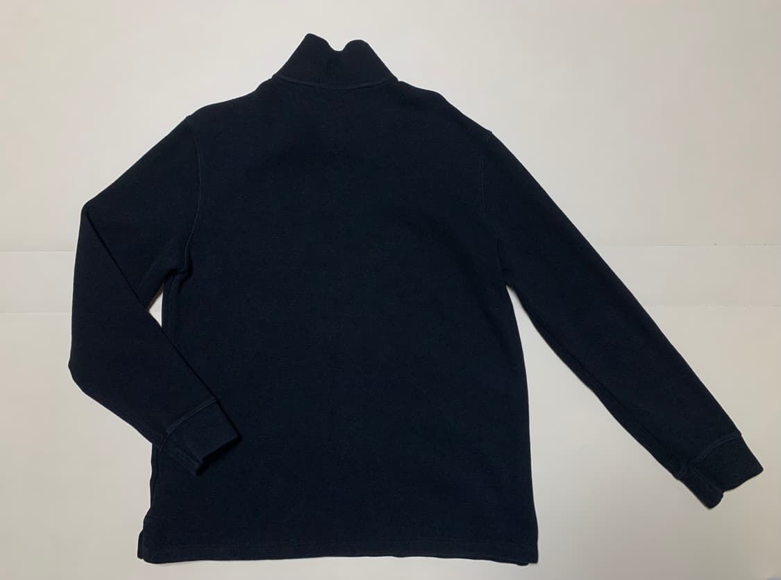 [L] POLO BY RALPH LAUREN 반집업 맨투맨 블랙 상품이미지4