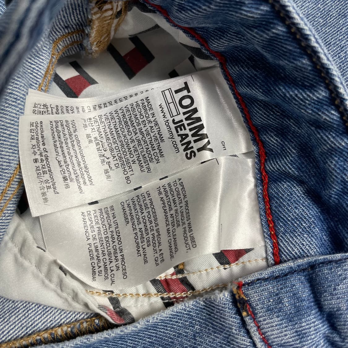 (27) 타미힐피거 중청 데님 롱 스커트 상품이미지5