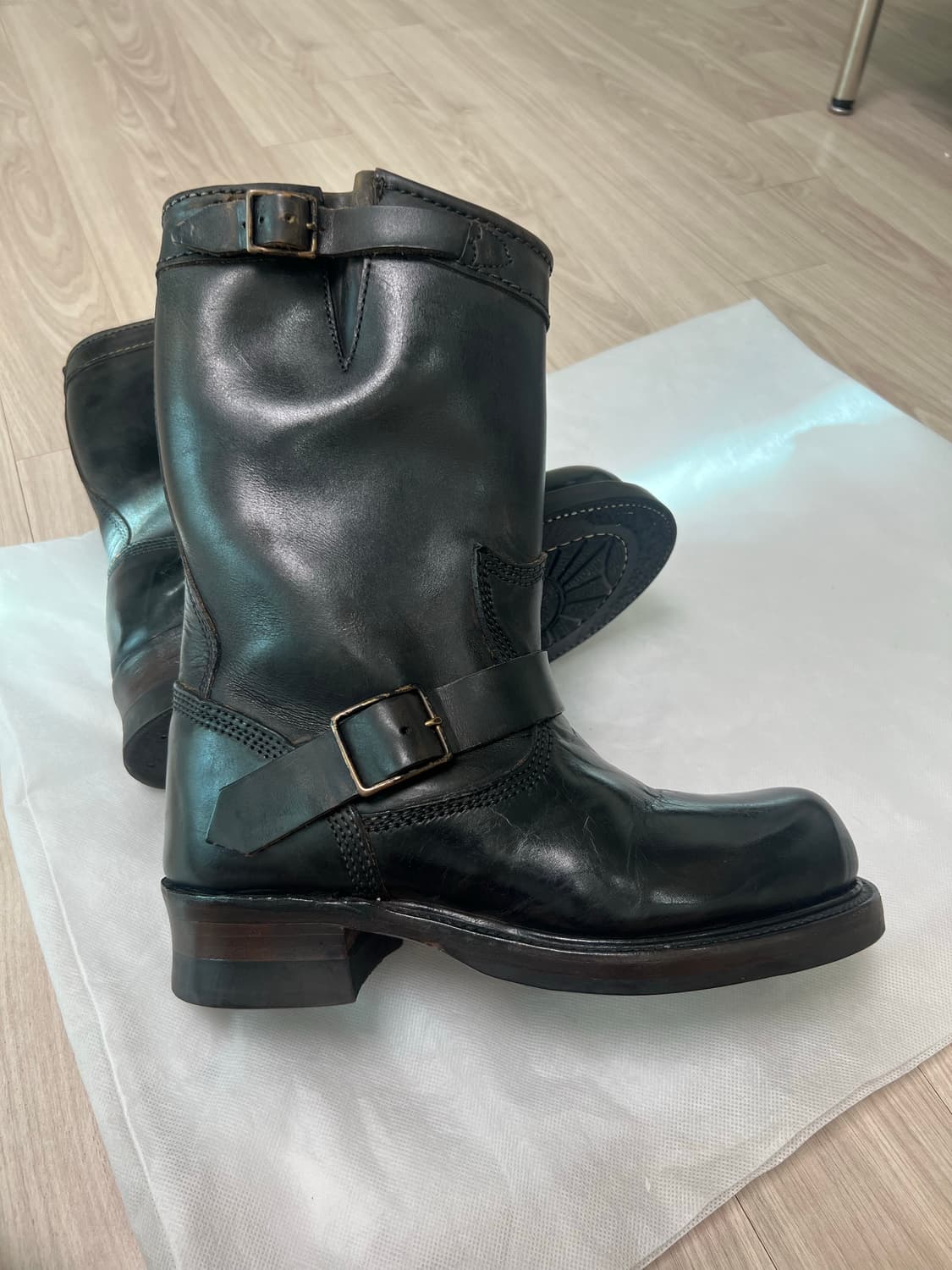 리얼맥코이 / 산타 로사 차심 호스레더 엔지니어드 부츠 / 265-270 상품이미지3