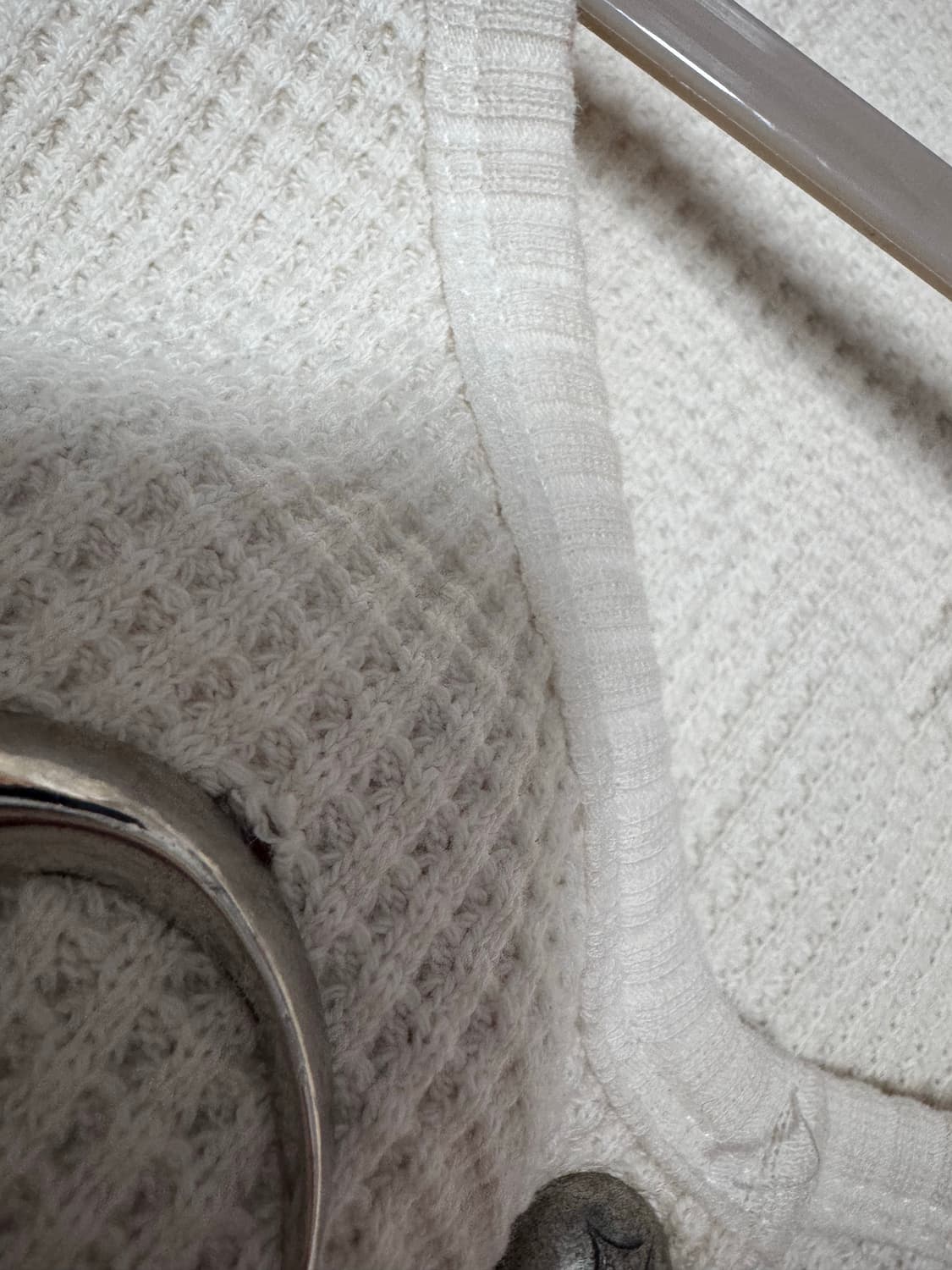 떠그클럽 가디건 아이보리 상품이미지3