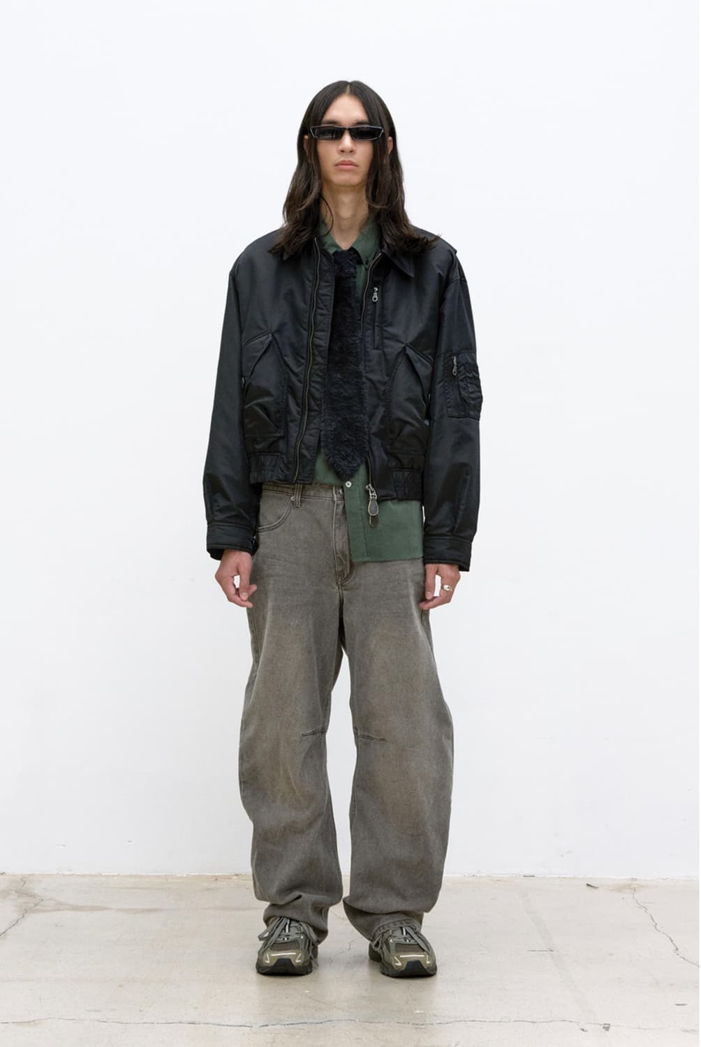 쿠어 MK-3 플라이트 점퍼 블랙 상품이미지2