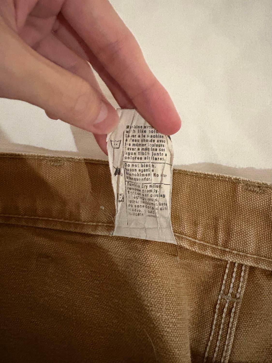 (32X34) 칼하트 더블니 팬츠 상품이미지7