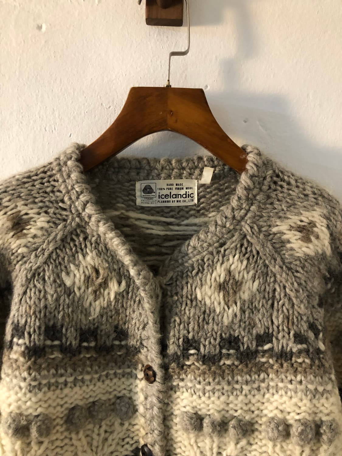 빈티지 노르딕 핸드 스웨터 상품이미지7