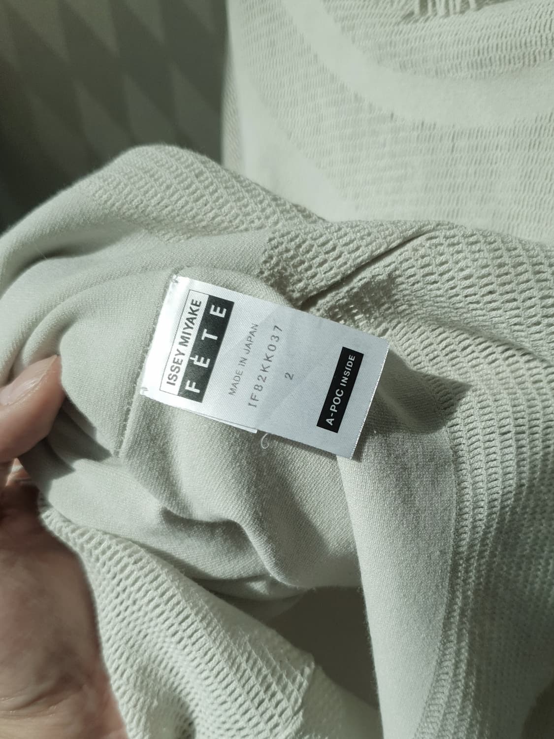 08A/W Issey Miyake FÊTE Cowl Neck Top 상품이미지10