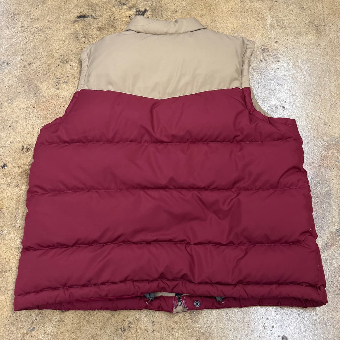 나이키 베이지 버건디 조끼패딩 상품이미지3