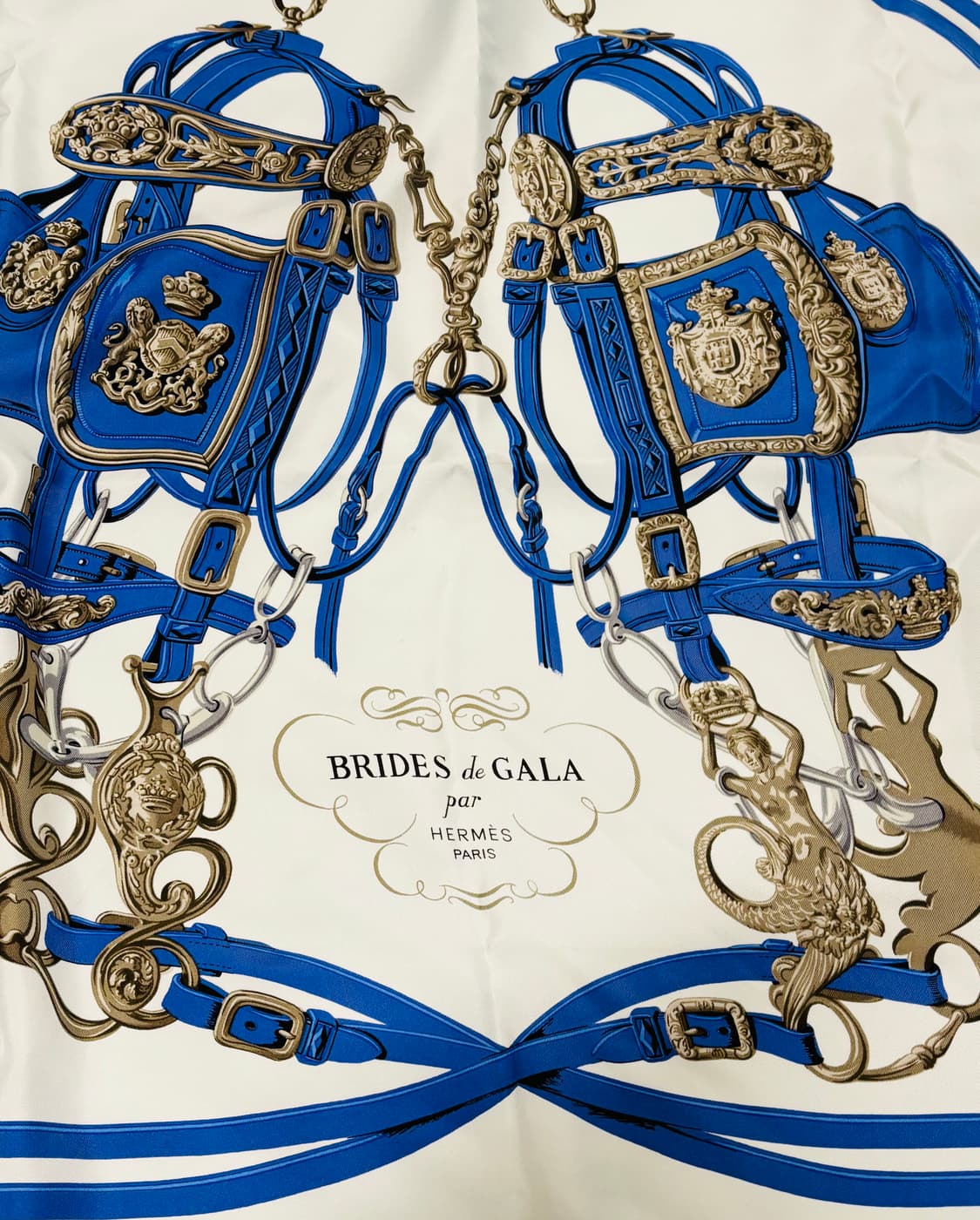 빈티지 에르메스 Bride de Gala 실크 스카프 반다나 상품이미지5