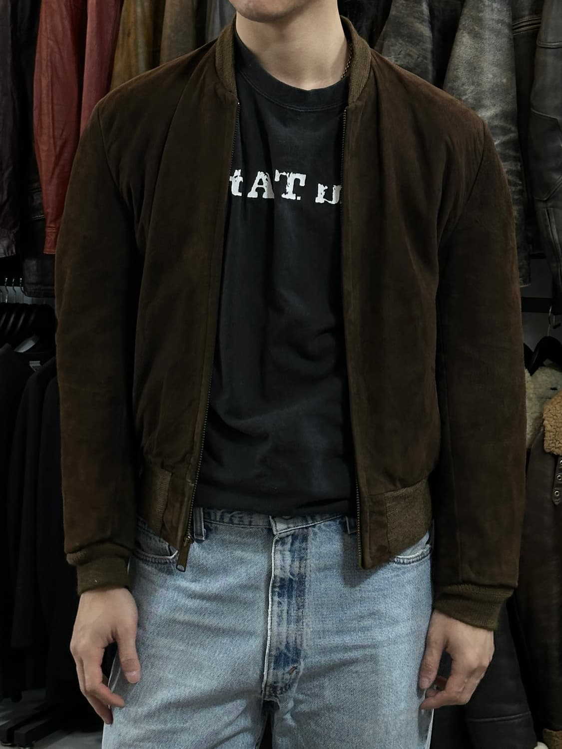 70's 빈티지 시어스 스웨이드 봄버 자켓 빈티지 레더 자켓 상품이미지10