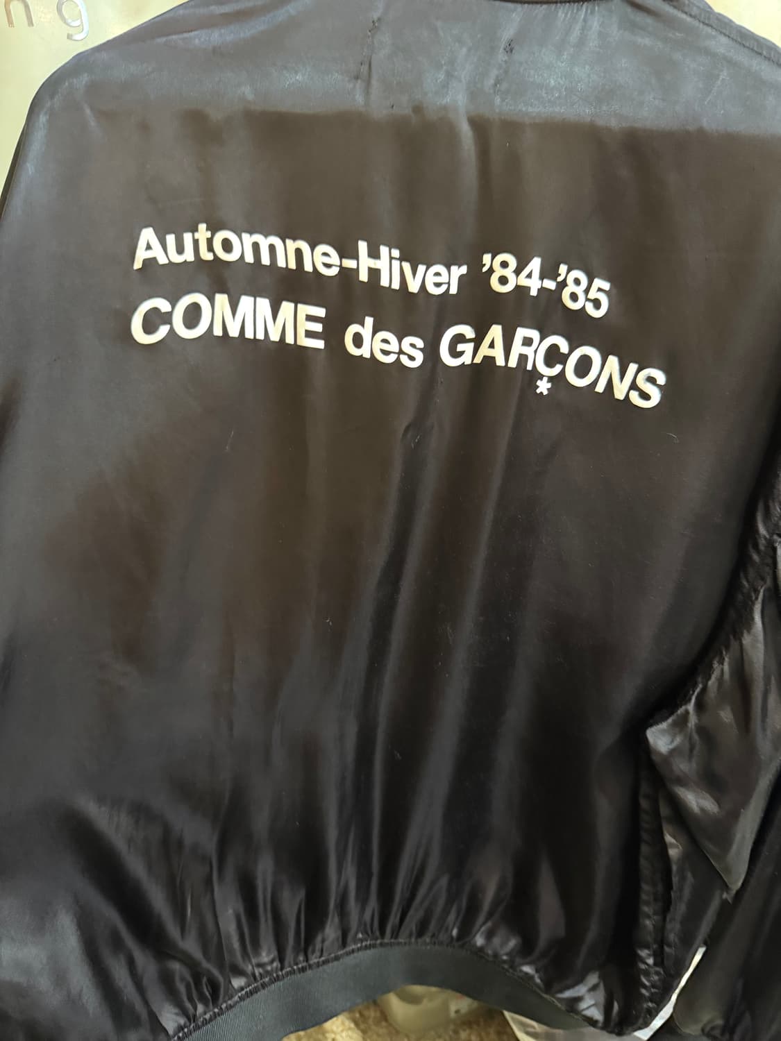 꼼데가르송 큐프라 스태프 블루종 자켓 상품이미지5