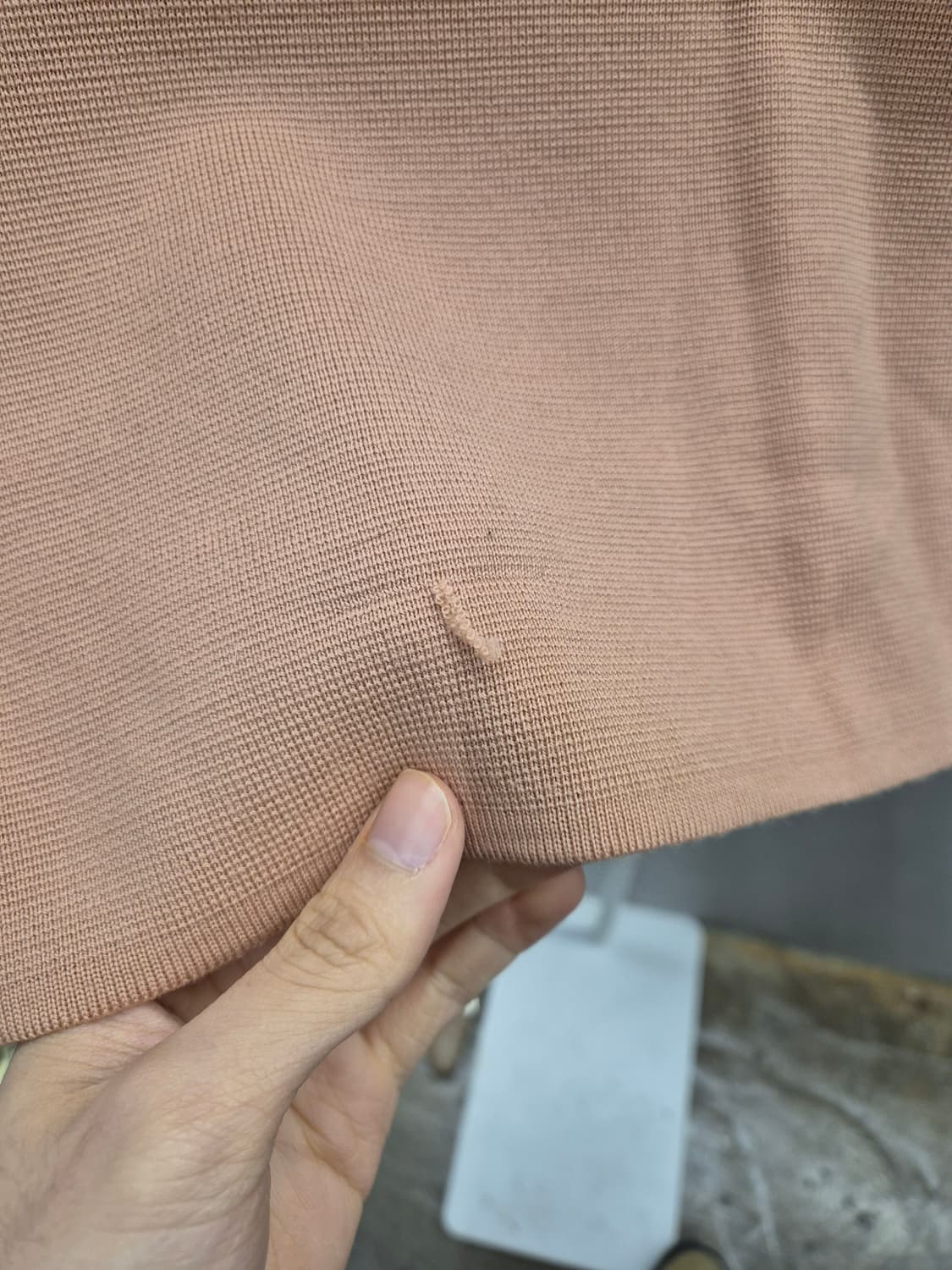 ETRO 밀라노 니트 스커트 44 핑크 상품이미지5