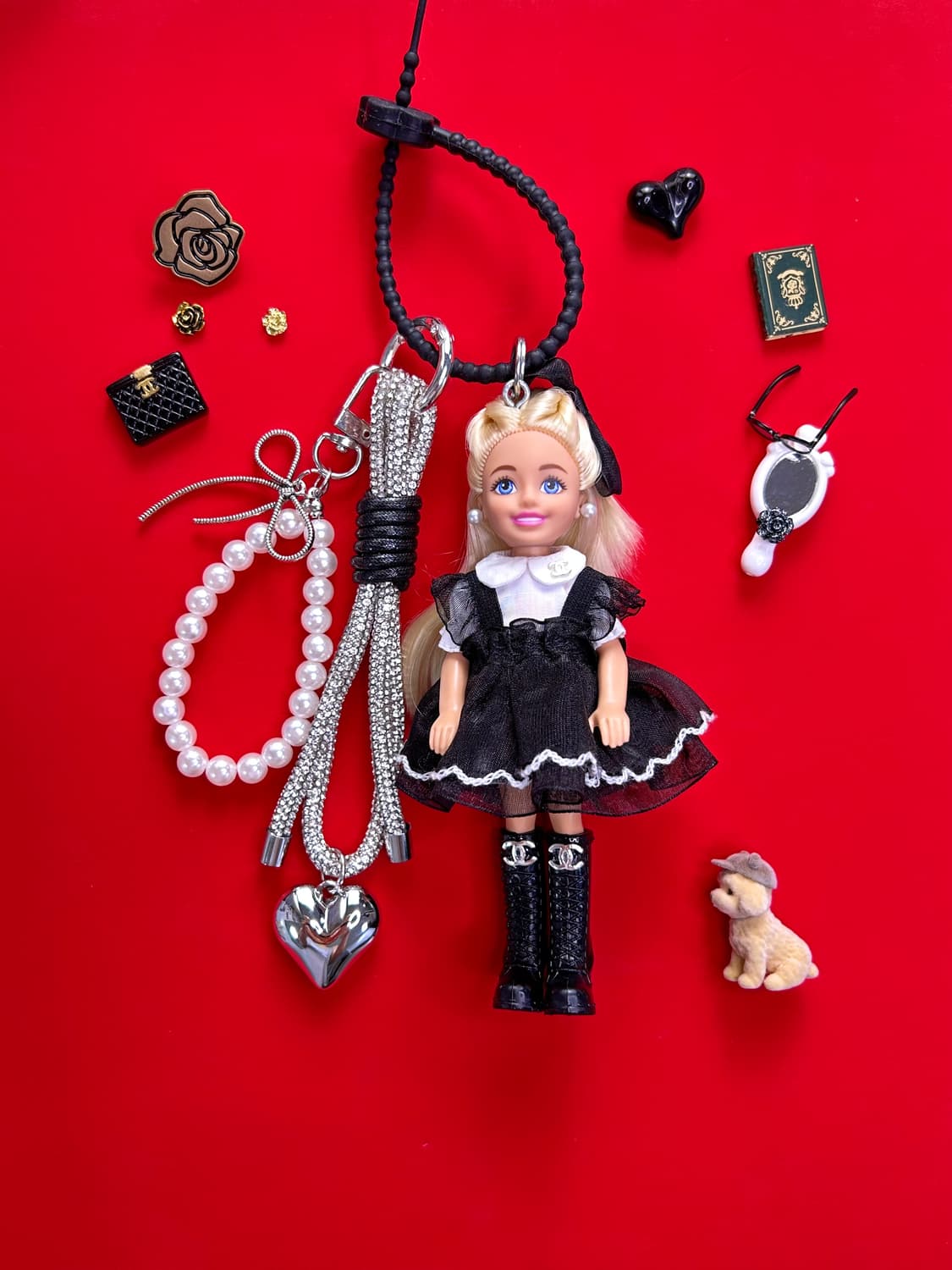 (특가)_(2)바비키링 정품USA 마텔사 바비인형 커스텀키링 상품이미지1