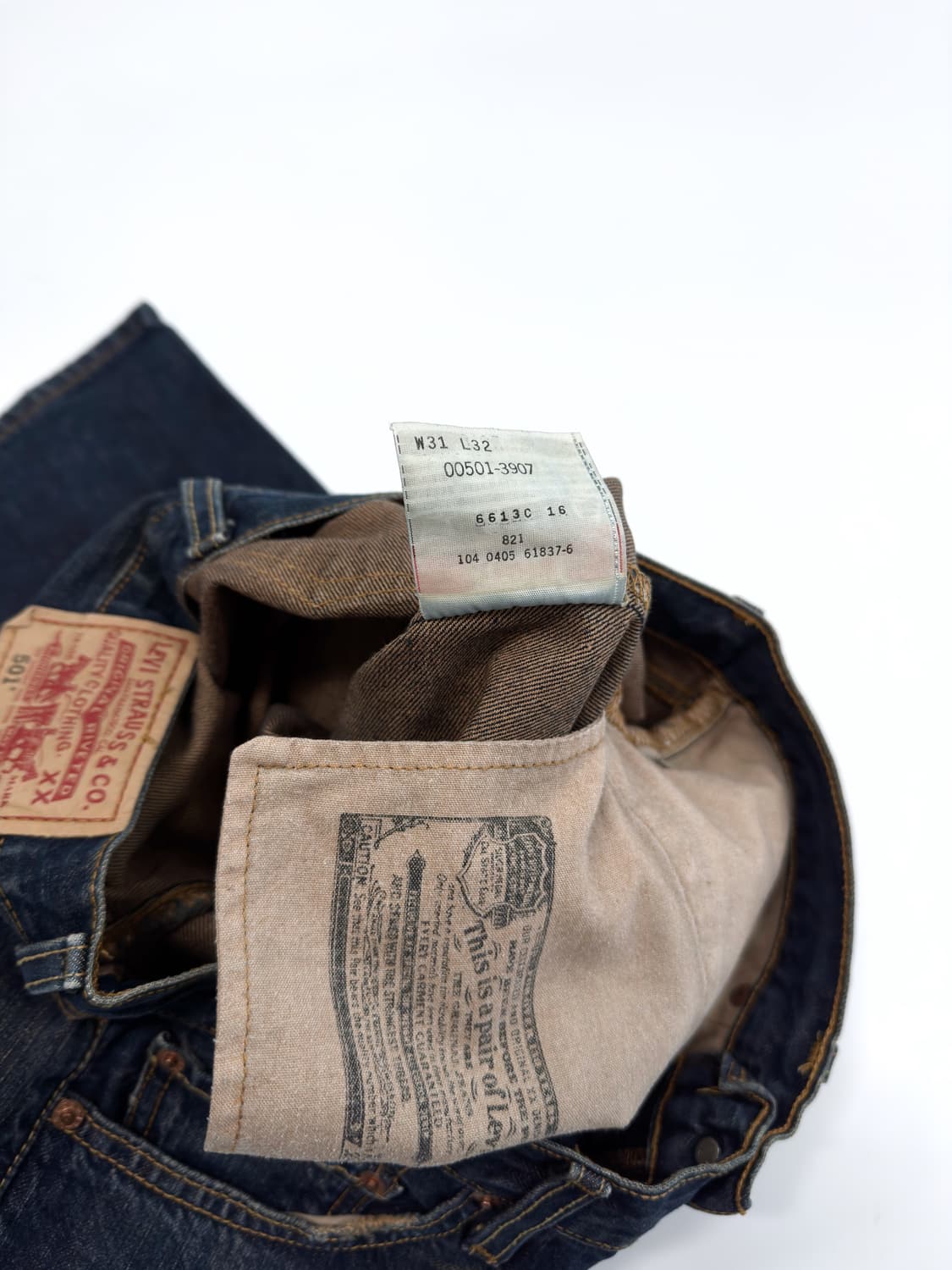 리바이스 501 데님팬츠 31 x 32 상품이미지6