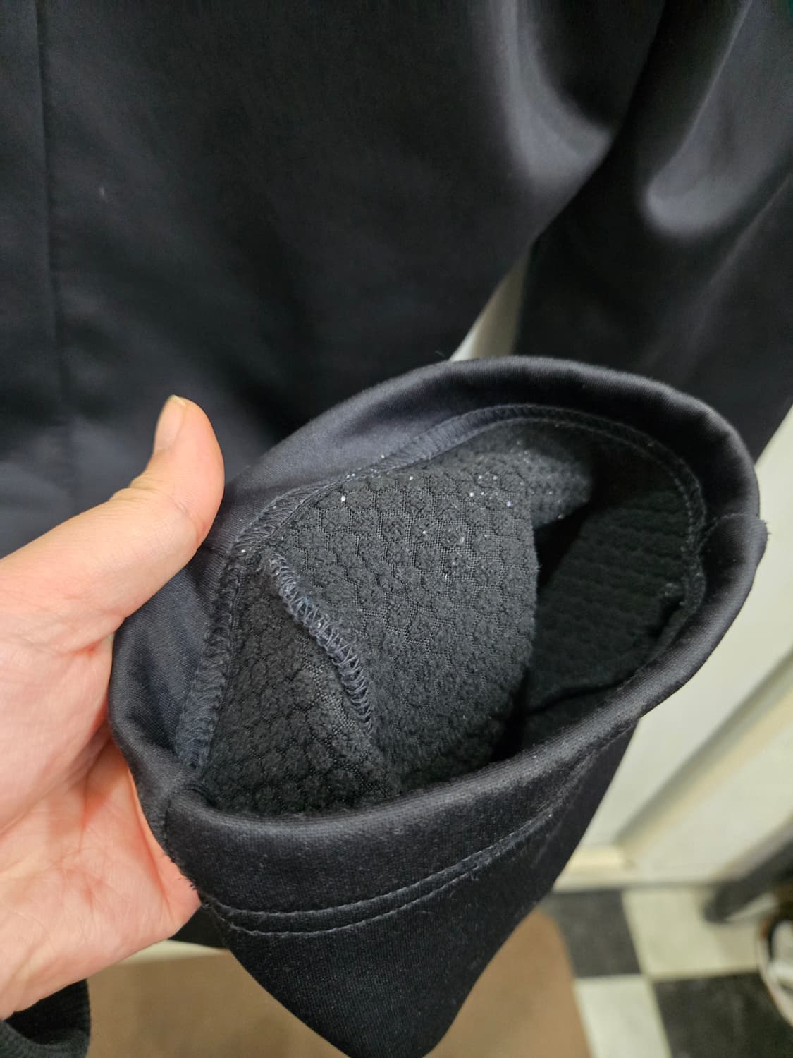 105,XL)) NEPA 네파 기모 바지! 올블랙! 완젼 뜨듯해요!~ 상품이미지4