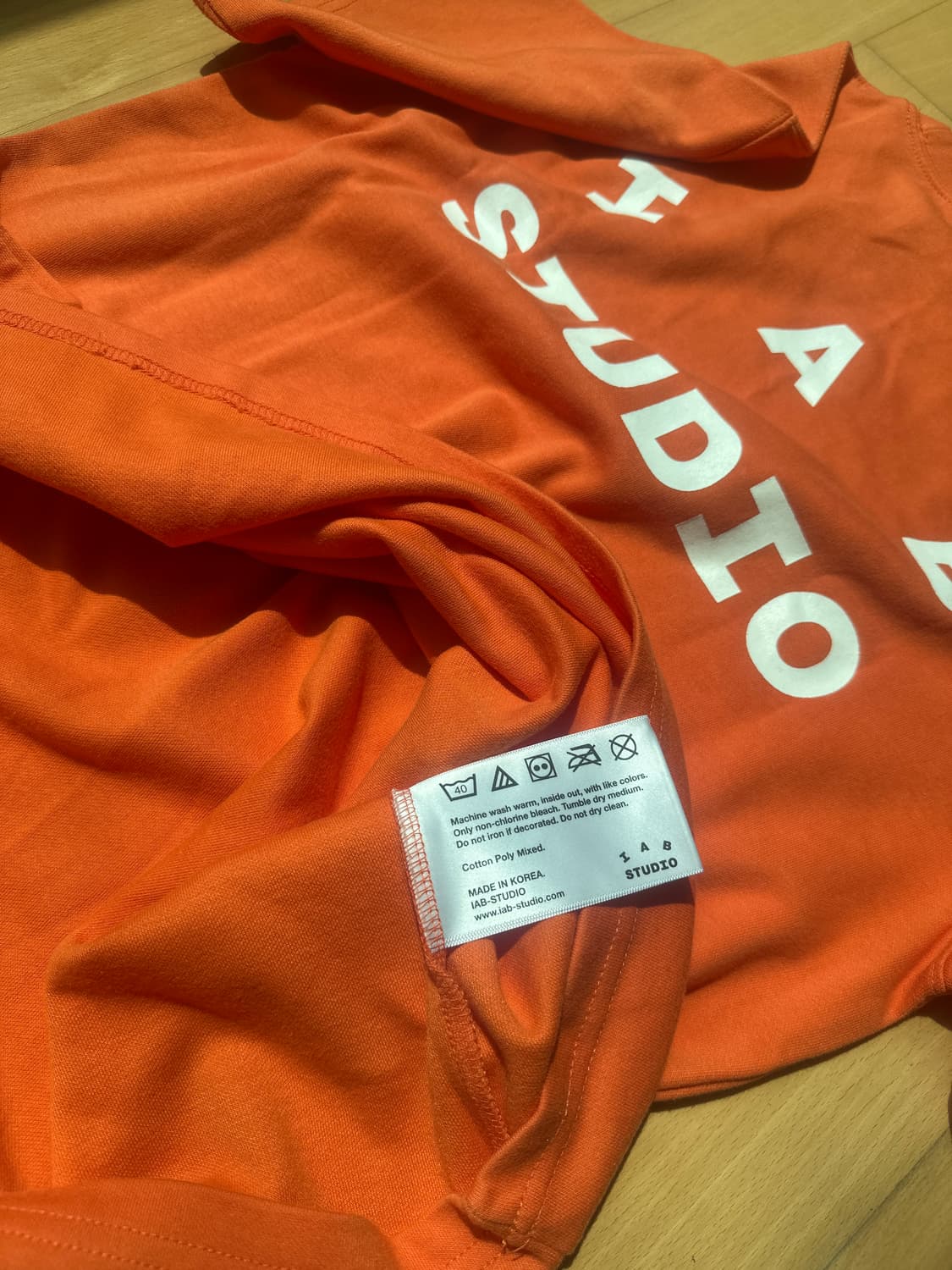 IAB studio 아이앱 스튜디오 반팔 M 상품이미지2