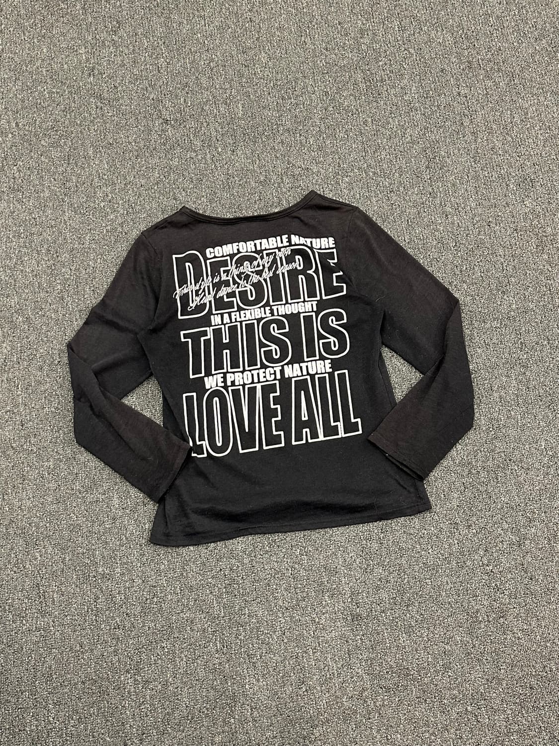 M)Japanese vintage 여성 y2k 그래픽 롱슬리브 상품이미지5