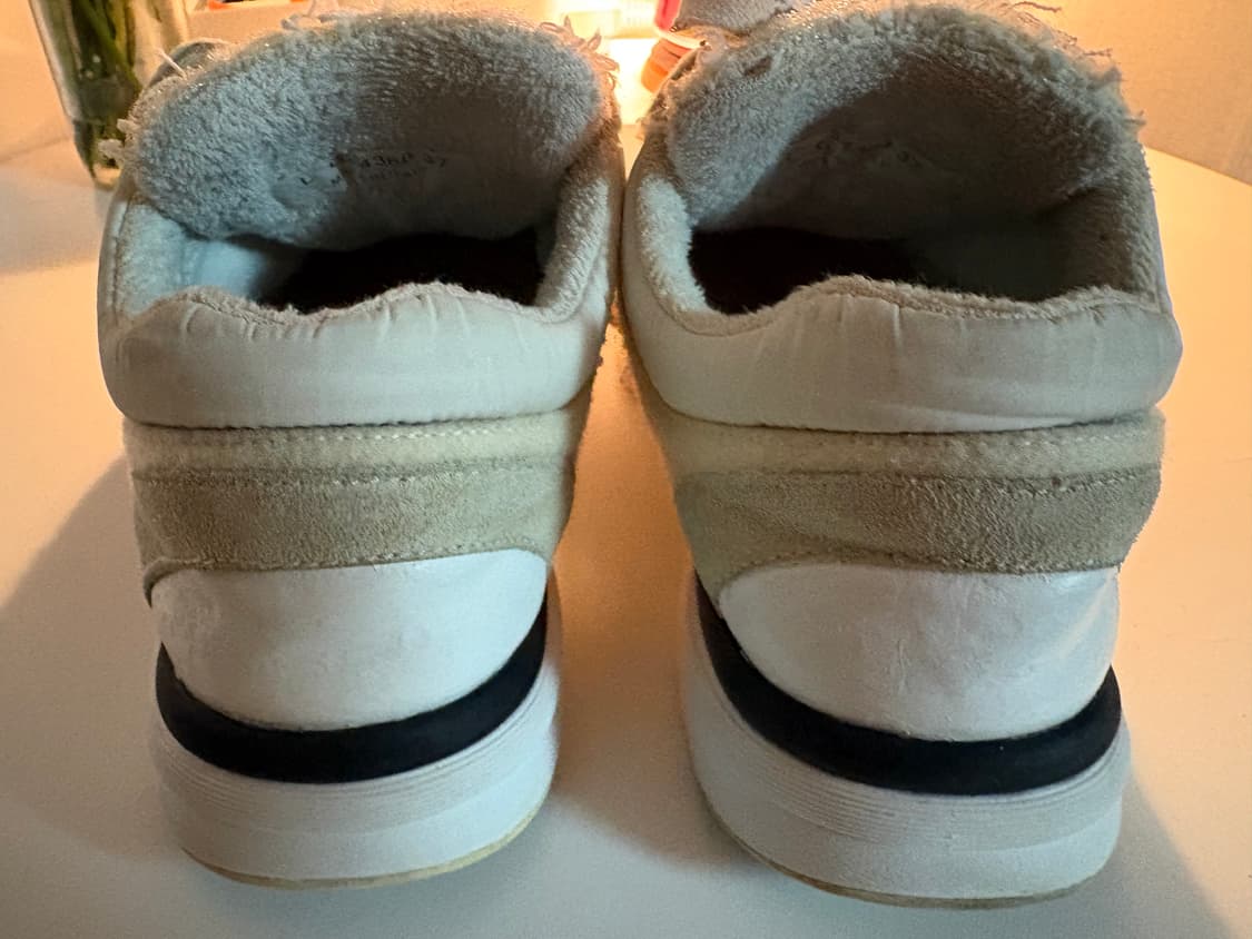 샤넬 트위드 스니커즈 아이보리 색상 37 상품이미지7