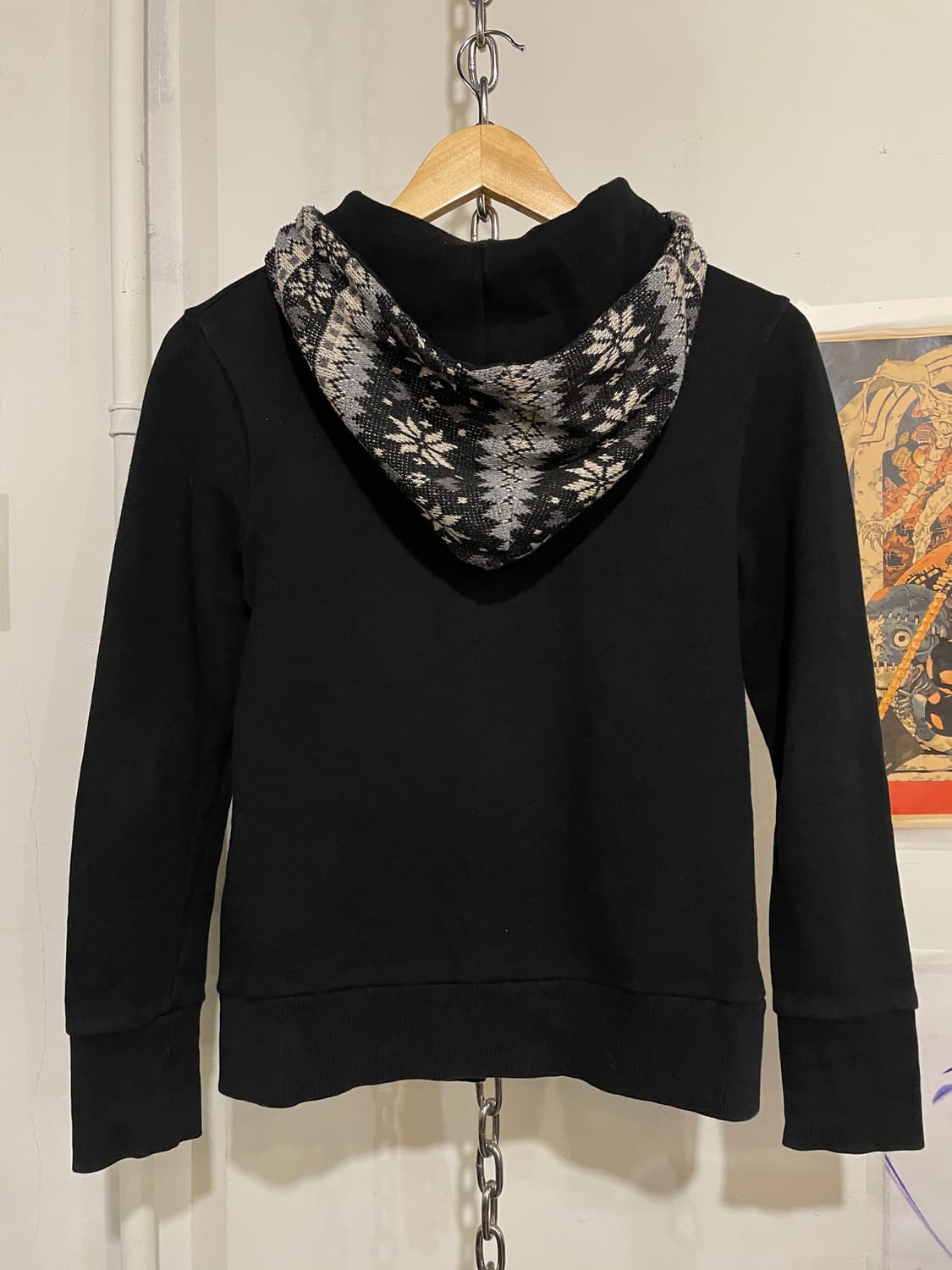 liz lisa doll 리즈리사돌 자수 니트 포켓 눈결정 후드집업 상품이미지5