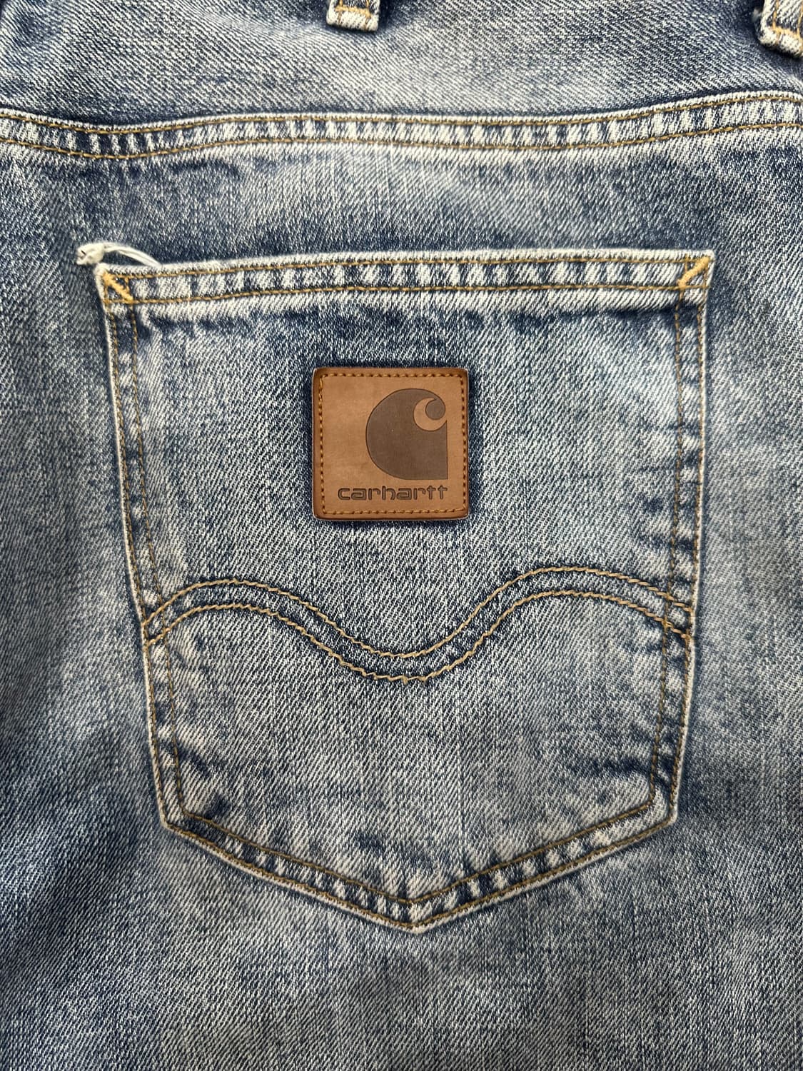 빈티지 칼하트데님. 중청. 30사이즈 상품이미지3