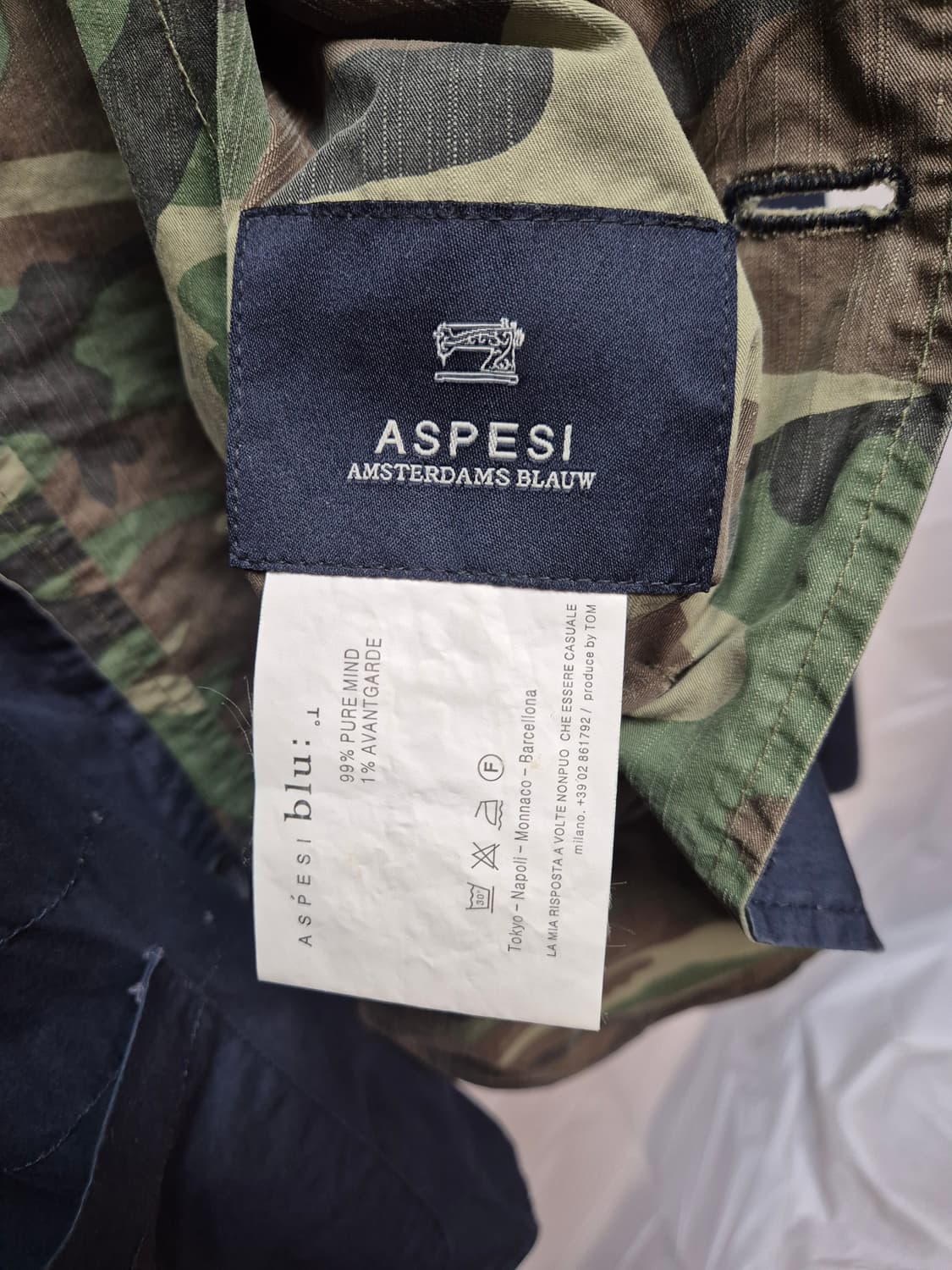 아스페시 리버시블 자켓 상품이미지4