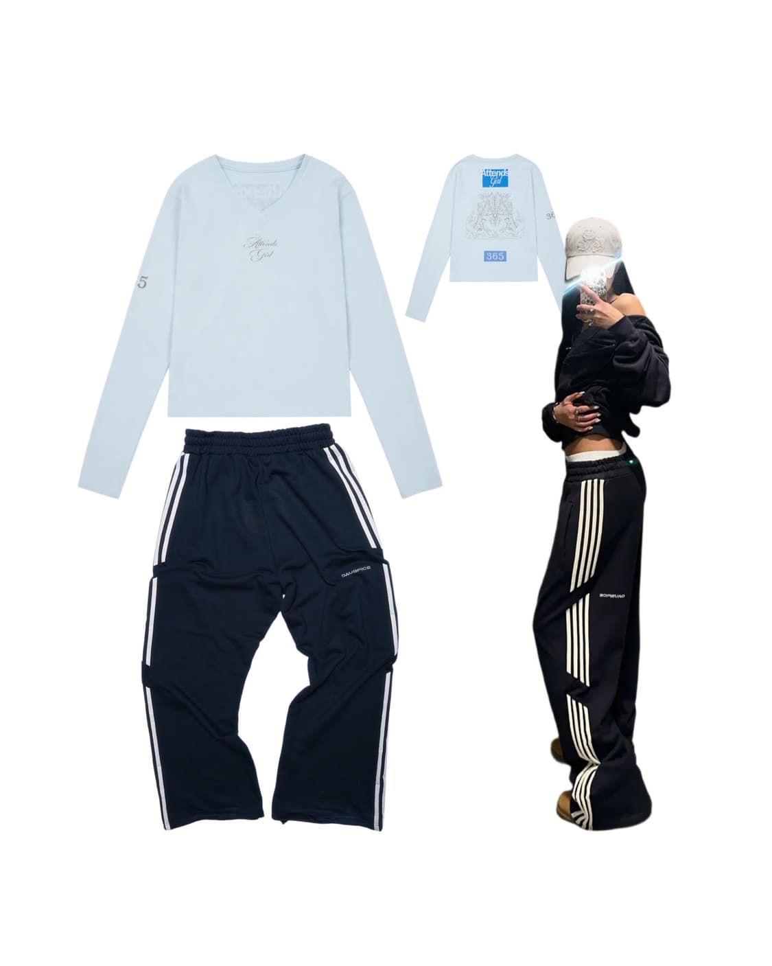 디오스피스 The Sweatpants Vintage Black 상품이미지3