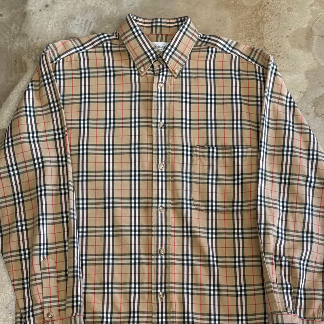S 버버리 노바체크 셔츠 상품이미지1