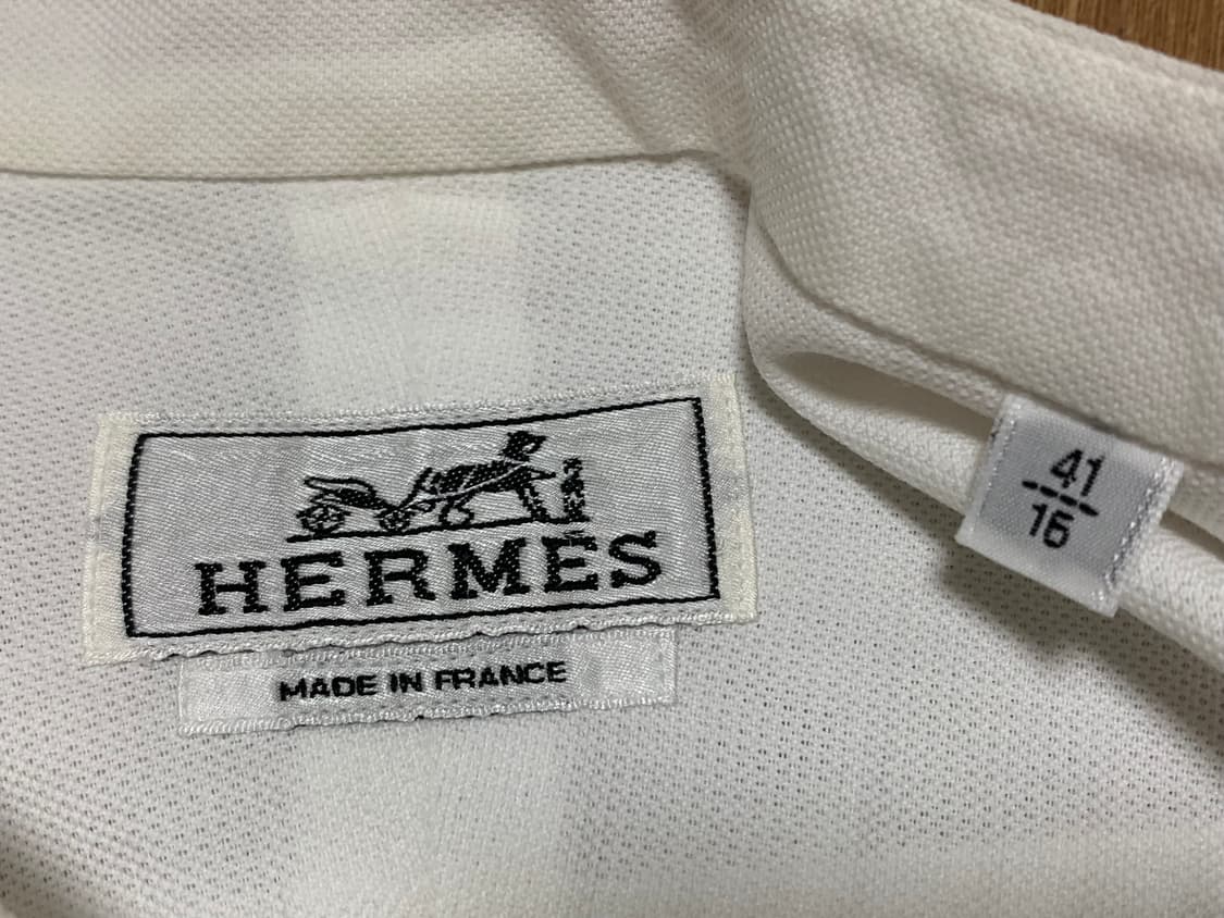 HERMES 에르메스 헨리넥 셔츠(코튼)41-16 셔츠 상품이미지8