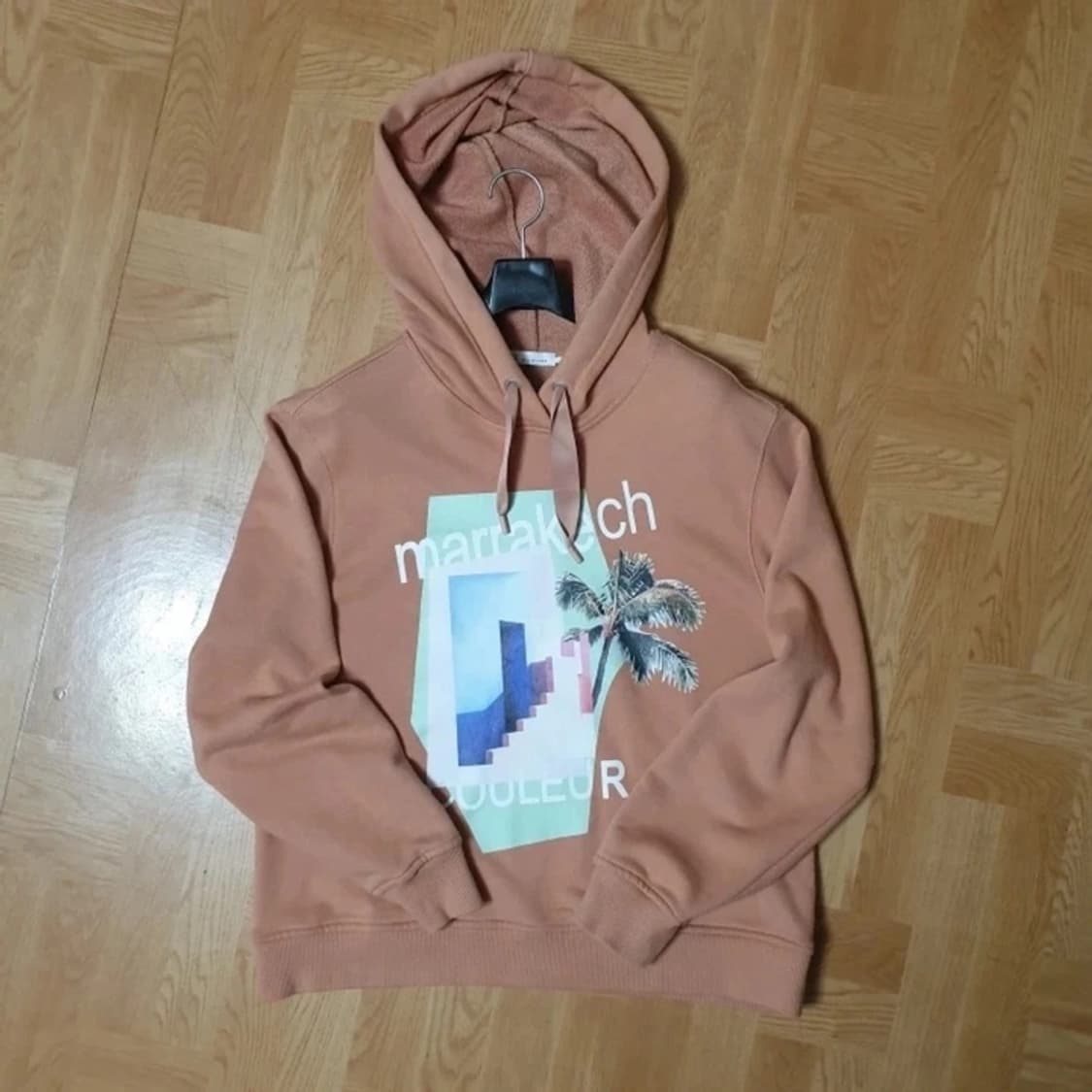 잇미샤 그래픽프린트 후드 스웻셔츠 맨투맨 후드티 상품이미지2