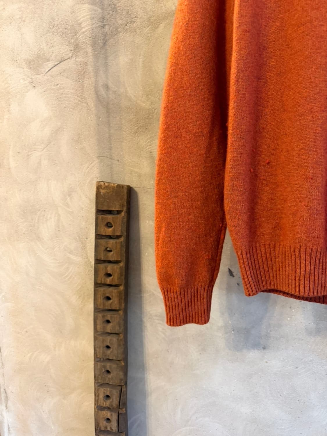 GIASONE 짚업 니트 100 상품이미지5