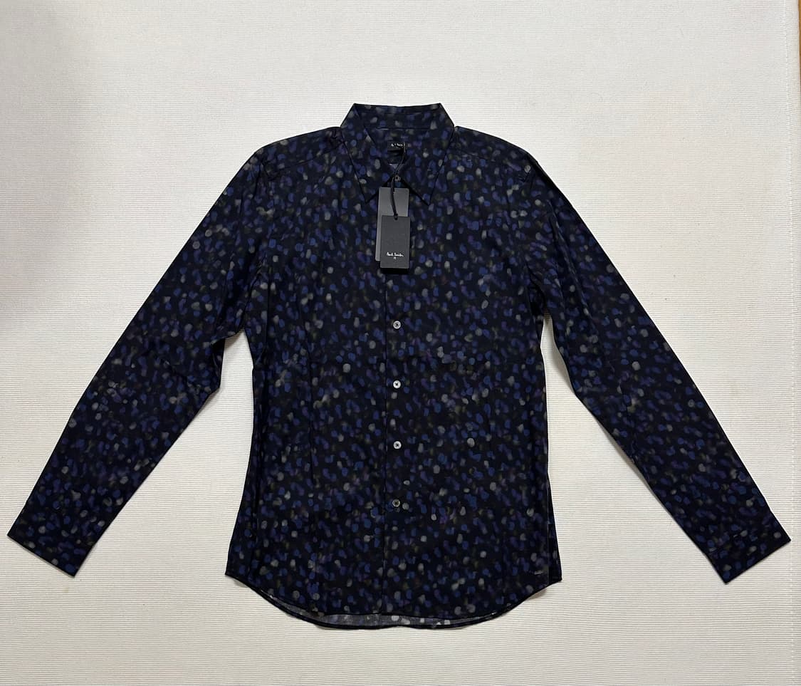 [새상품] 폴스미스(Paul Smith) 닷 프린트 긴팔셔츠 M 상품이미지1