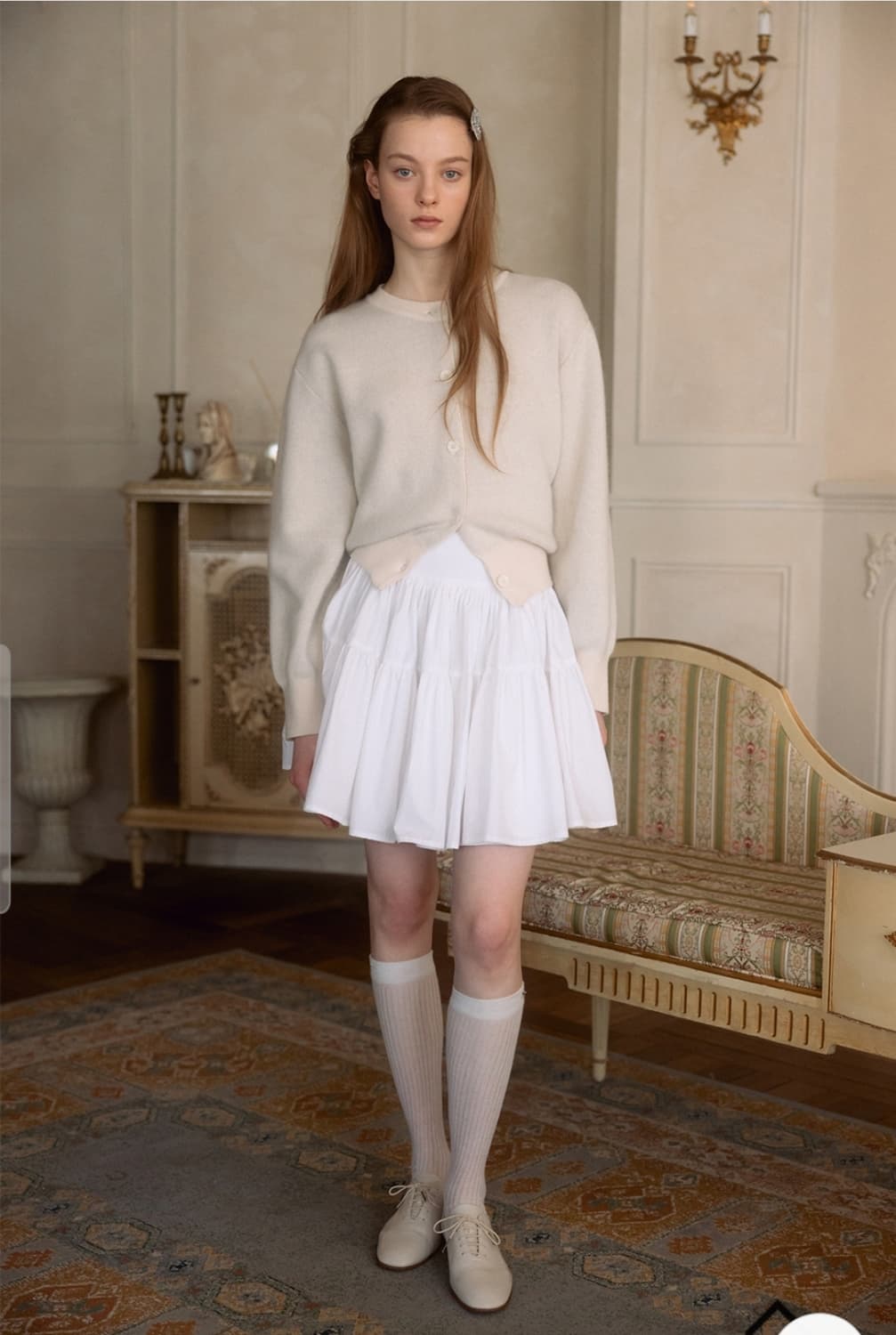 [새상품] 더티스 코튼 캉캉 스커트 아이유 르세라핌 홍은채 상품이미지3